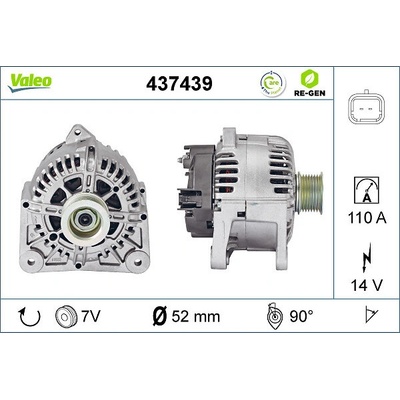 generátor VALEO 437439