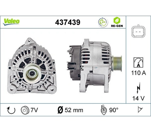 generátor VALEO 437439