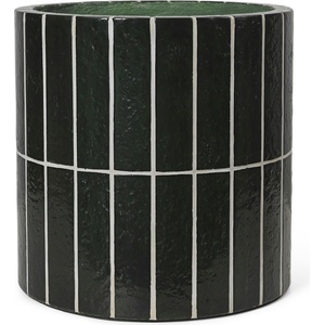 ferm LIVING Кашпа Pillar тъмнозелена (1104267547)