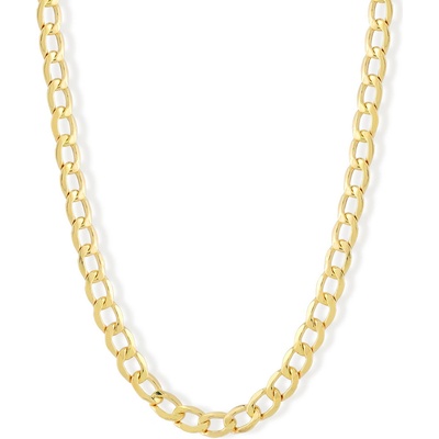 Lillian Vassago Exkluzivní zlatý řetízek typu pancer LLV59-GCH013Y