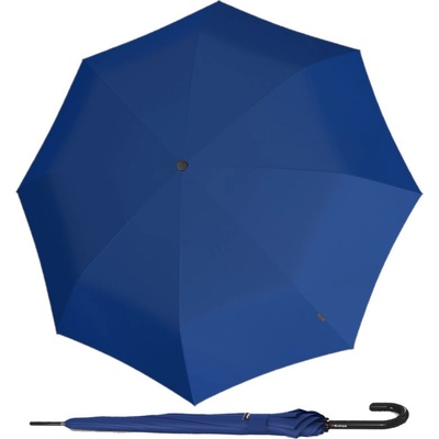 Knirps KNIRPS A.760 STICK BLUE - elegantný holový vystreľovací dáždnik