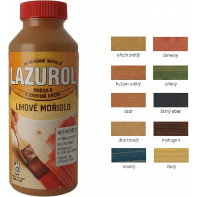 Lazurol mořidlo 0,5 l Borovice – Sleviste.cz