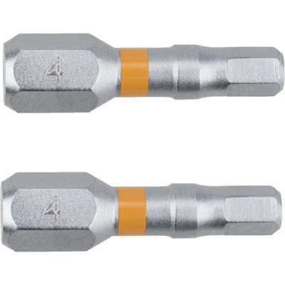 Narex Bity Super Lock S2/Cr - H4-25 ORANGE - 2 ks 65404470