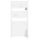Atlantic Електрическа лира за баня Atlantic Doris Wi-Fi 500 W, Бяла (850266)