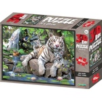 Prime 3D puzzle - Бели тигри 63 части (46pr-10639)