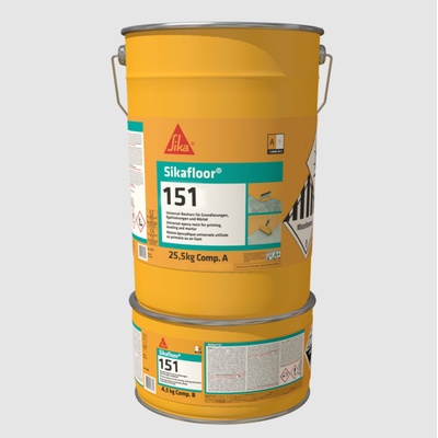 Sikafloor 151 - epoxidový primer, vyrovnávací stěrka a malta Balení: 30kg komp. A+B
