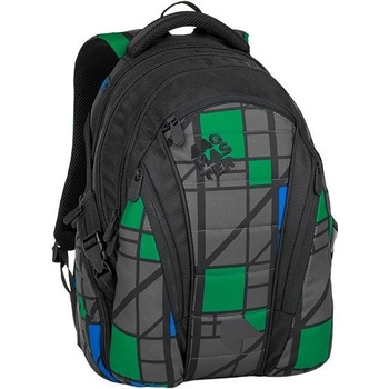 Bagmaster batoh Bag 8 H černá-šedá-zelená