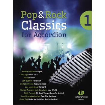 Pop & Rock Classics for Accordion 1 deset skvělých hitů pro akordeon