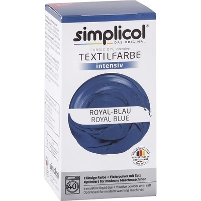SIMPLICOL farba na textil Kráľovská modrá 150 ml + 400 g