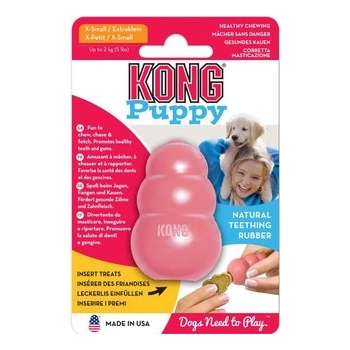 Kong Puppy Granát XS 5,7 x 3,6 x 3,6 cm