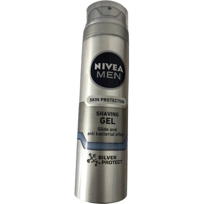 Nivea Men Skin Protection gél na holenie 200 ml