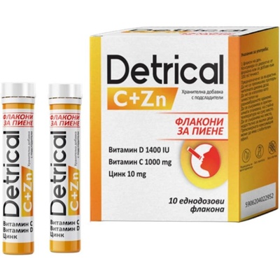 Naturprodukt Detrical C+Zn, 10 еднодозови флакона, Naturprodukt