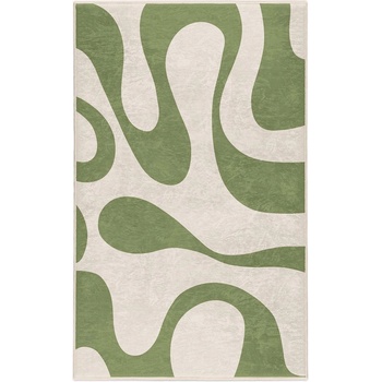 Mila Home Зелен килим подходящ за пране 80x150 cm Matcha Latte - Mila Home (HKG-MMN-Colorful-012-80x150)