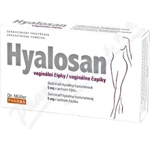 Hyalosan Dr.Müller vaginální čípky 10 ks