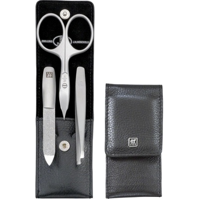 Zwilling Twinox manikúra 3-dielna čierna s nožnicami