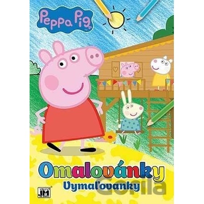 Peppa Pig Omalovánky/Vymaľovánky A4 Jiří Models