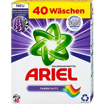 Ariel Farbschutz прах за цветно пране 25 пранета немски