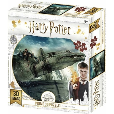 Prime 3D Harry Potter: Útěk z Gringottovy banky 3D XL 300 dílků