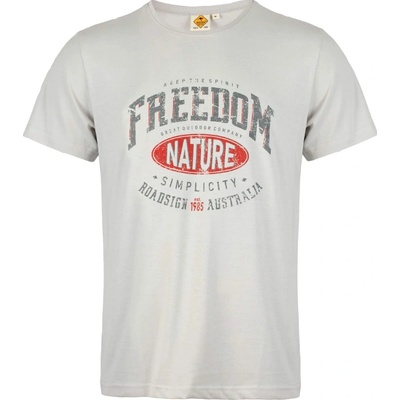 Pánské tričko Freedom Roadsign Australia šedé