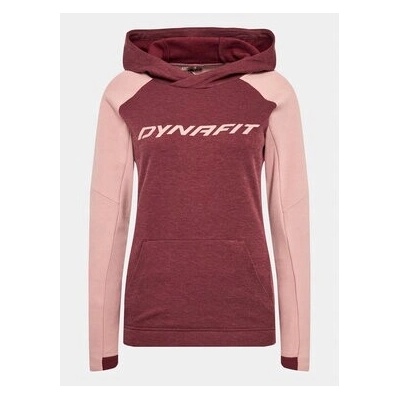 Dynafit 24/7 Polartec Hoody Woman Bungundy