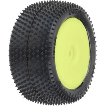 Pro-Line колело 1: 18, гуми Prism Carpet задни, джанта H8 жълта (2) (Losi Mini-B)