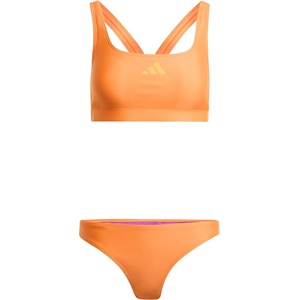 Adidas Дамски комплект бикини adidas Women's 3-Stipes BLD Bikini Bikini - Pure Orange / Pure Tangerine - размер 46 (EU) (150-6697-0218)