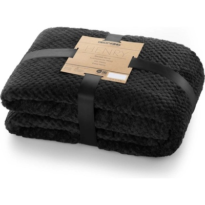 DecoKing Deka z mikrovlákna Henry BLACK 150x200