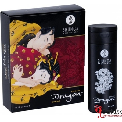 Shunga Dragon intímny krém pre mužov 60 ml