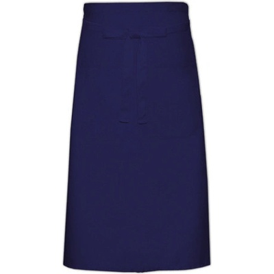 Link Kitchen Wear Kuchařská zástěra s kapsou X1000T Navy 70x120cm