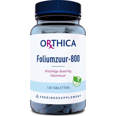 Orthica Фолиева киселина Foliumzuur - 800 - 120 таблетки