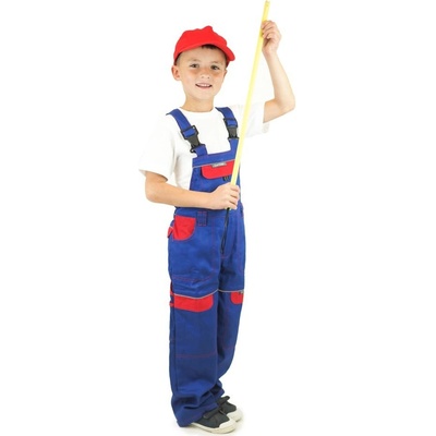Ardon H8702 Kalhoty Cool Trend s laclem dětské modro-červená