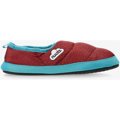 Nuvola Classic zateplené papuče printed noodle red