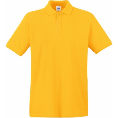 Fruit of the Loom 163218 / Мъжка поло тениска с къс ръкав - слънчоглед XXL (163218a3905)