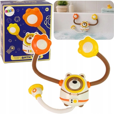 LeantToys Hračka do vody plyšový kozmonaut