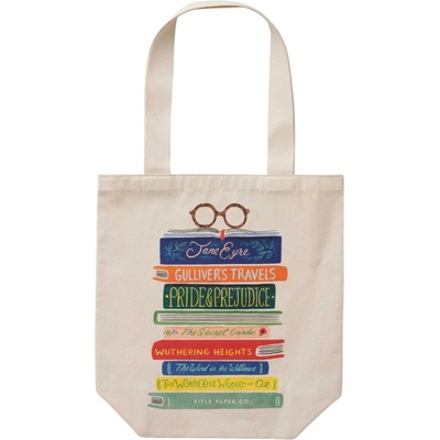 Rifle Paper Co. Plátenná taška Tote Book Club