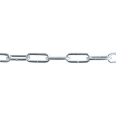 Reťaz s dlhým okom pozinkovaná 2x22 mm 80 m