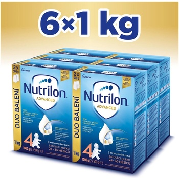 Nutrilon 4 Advanced DUO balenie 6 x 1 kg