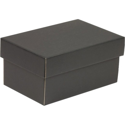 Dárková krabička s víkem 200x125x100 mm, černá
