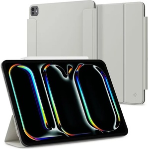 Spigen Калъф тип книга Spigen Air Skin Folio OneTap сив за iPad Pro 13" 2024 (ACS06511)