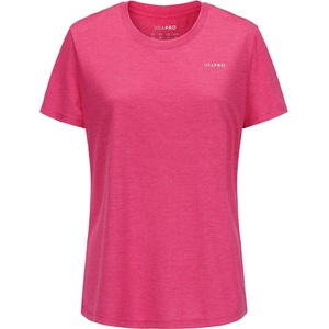 USA Pro Дамска тениска USA Pro Tech C Tee Womens - Bright Pink