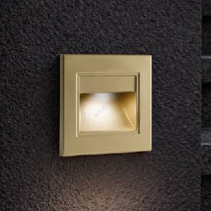 Brilagi - LED осветително тяло за стълби STEP LIGHT LED/1, 5W/230V IP44 златно (BG4629)