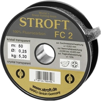 Stroft Fluorocarbon FC2 50m 0,20mm