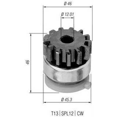 Pastorek, startér MAGNETI MARELLI 940113020294