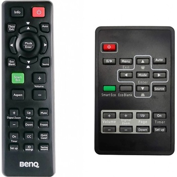 Dálkový ovladač BENQ MP670, MP512ST, MP513, MP515, MP522ST, MP523, MP525, MP526, MP612C, MP620, MP622C, MP623, MP624, MP626, MP670, MS502, MS510, MW814ST, MW817ST