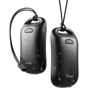 Ocoopa Нагреватели за ръце, Type-C, IP45, магнитни, с каишка, 2x 3000mAh - Ocoopa (UT3061-BK) - черни