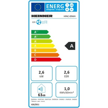 Image 1 of Heinner HPAC-09WH