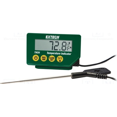 EXTECH TM26 LCD; -40÷200°C; Přesn: ±0,5°C; 0,1°C