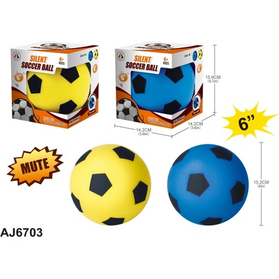 Wiky Míč tichý fotbal 15 cm