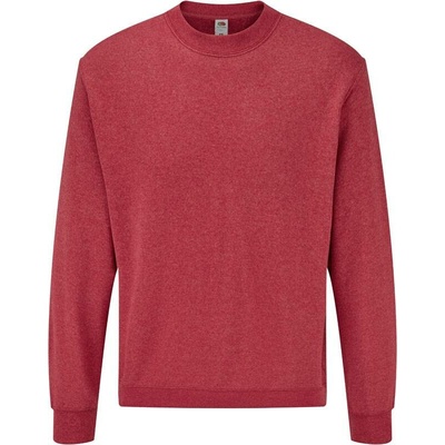 Classic Set-In sweat white Vintage heather red