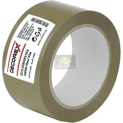 DECOREX Опаковачно тиксо кафяво 48мм*60м 33884